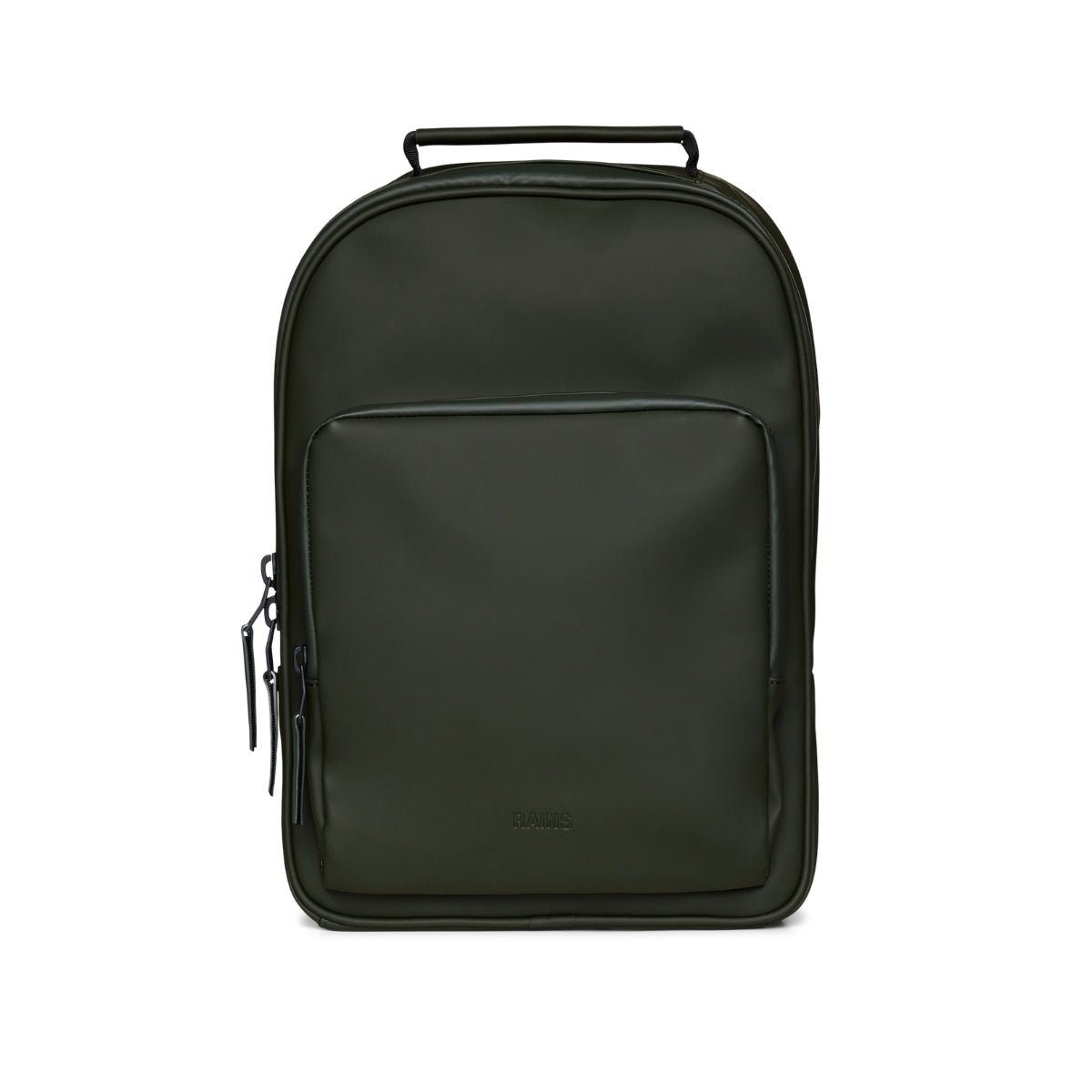Rains Book Daypack in Green - Getoutside Shoes