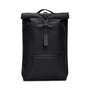 Rains Rolltop Rucksack in Black - Getoutside Shoes