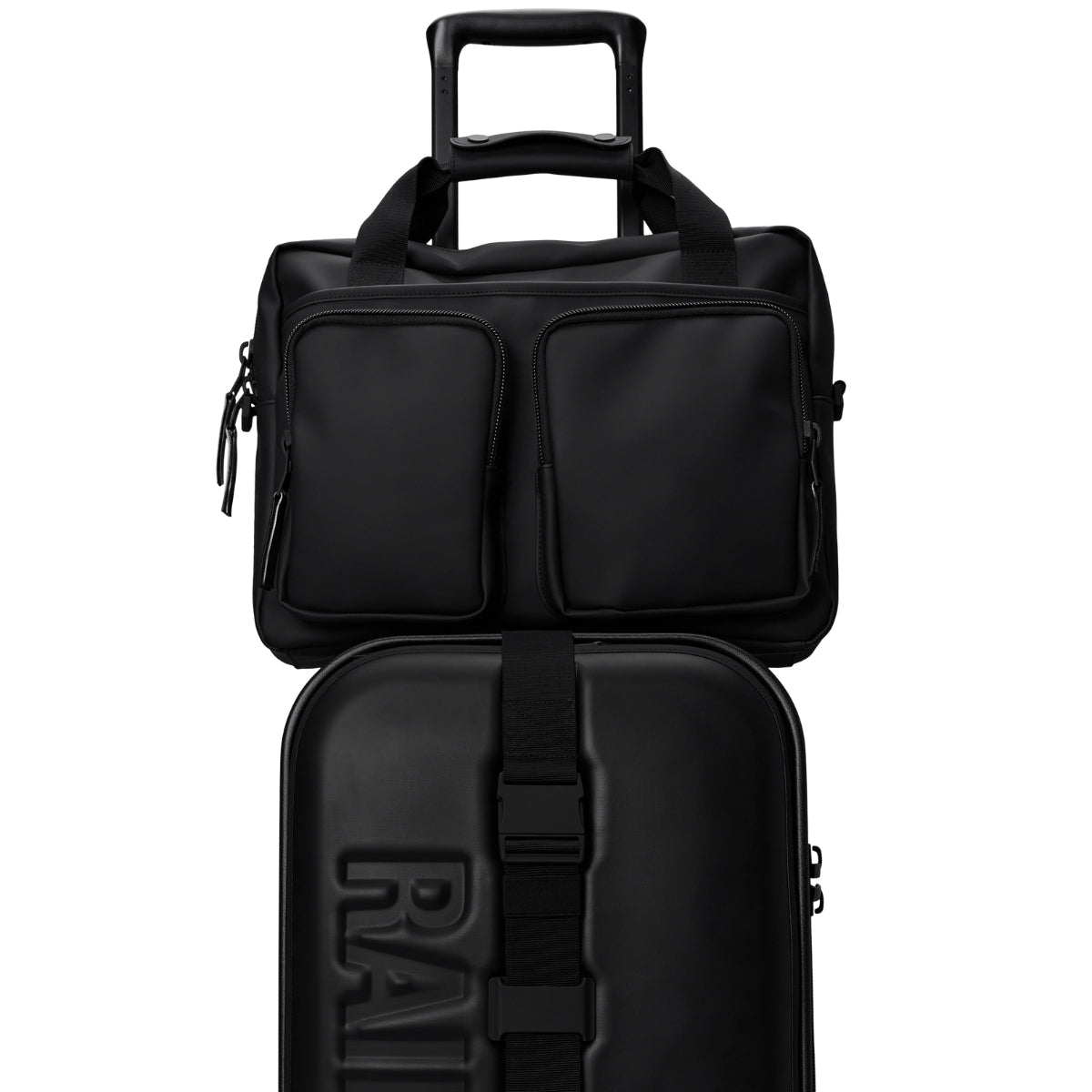 Rains Texel Tech Bag in Black - Getoutside Shoes