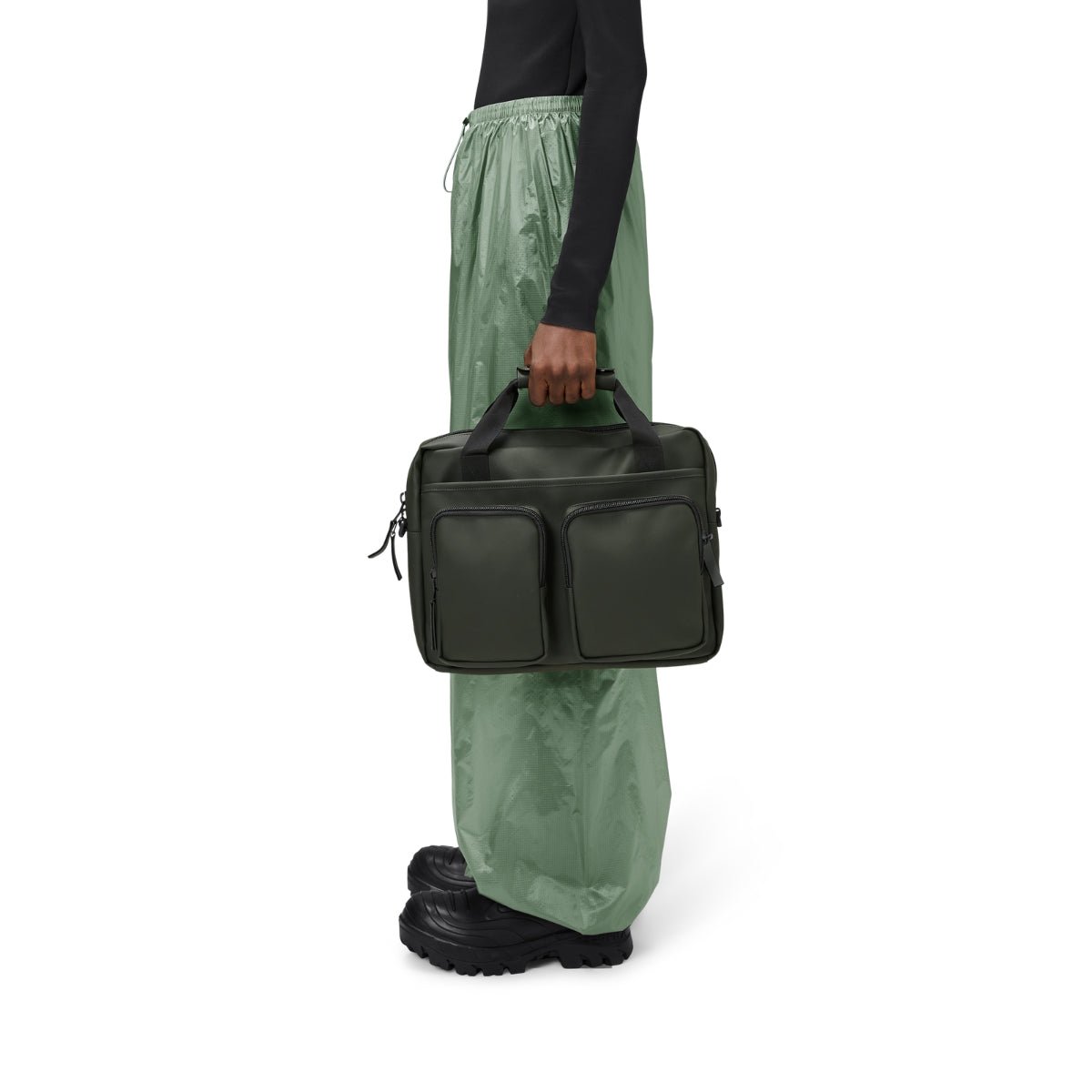 Rains Texel Tech Bag in Green - Getoutside Shoes