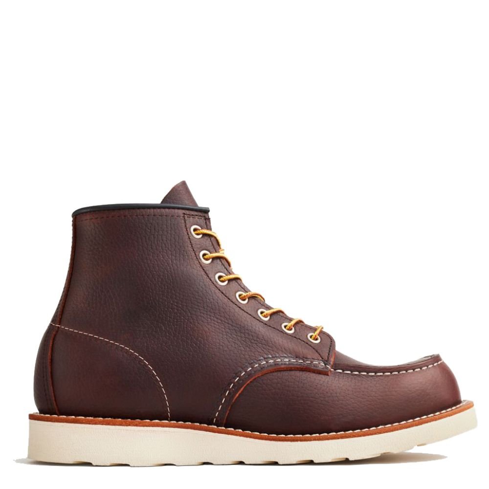 Red Wing Men's Classic 6 Inch Moc 8138 in Briar Oil Slick - Getoutside Shoes