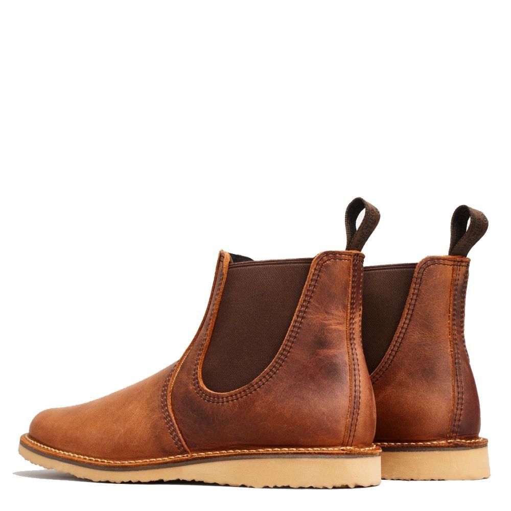 Red Wing Men's Weekender Chelsea 3311 in Copper (D Width) - Getoutside Shoes