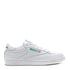 Reebok Men's Club C 85 in White/Green - Getoutside Shoes