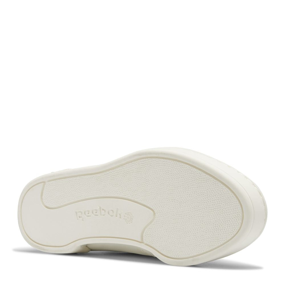 Reebok Women's Club C Clean in Chalk/Chalk/Vector Blue - Getoutside Shoes