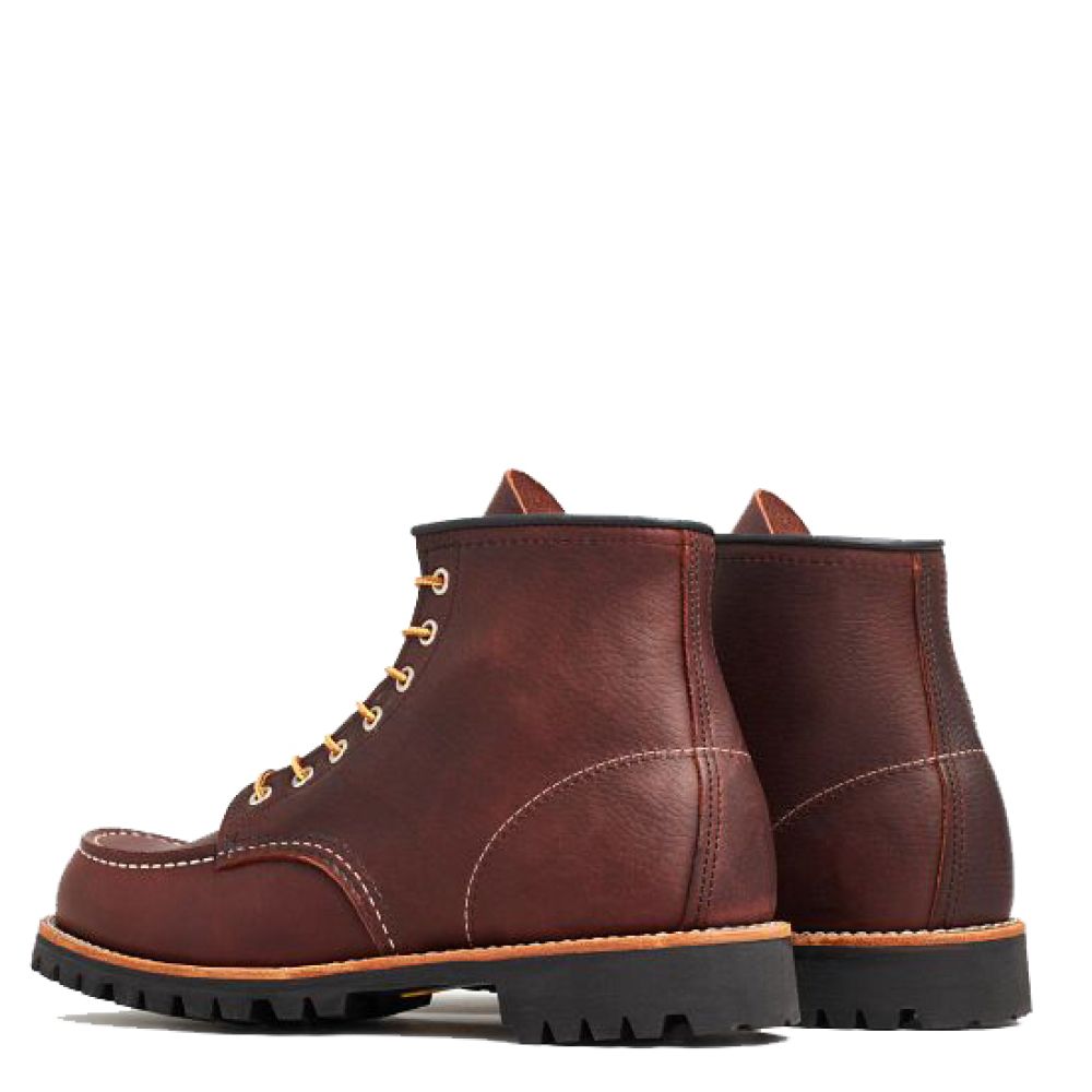 Red Wing Men&#39;s Roughneck 8146 in Briar Oil Slick Leather