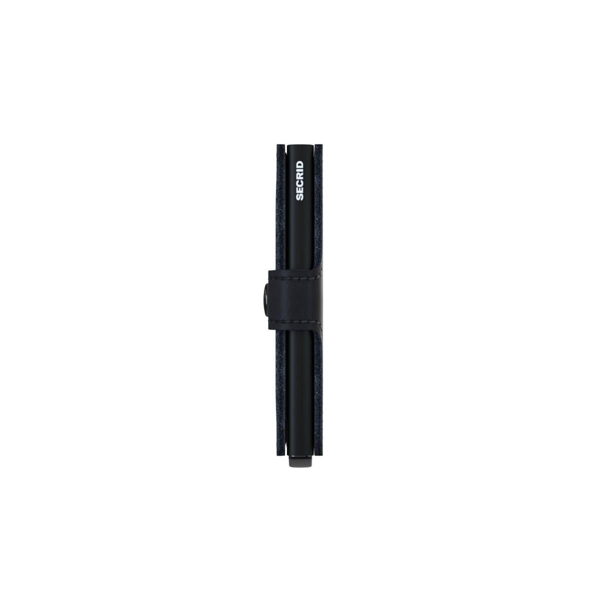 Secrid Mini Wallet Matte in Black - Getoutside Shoes