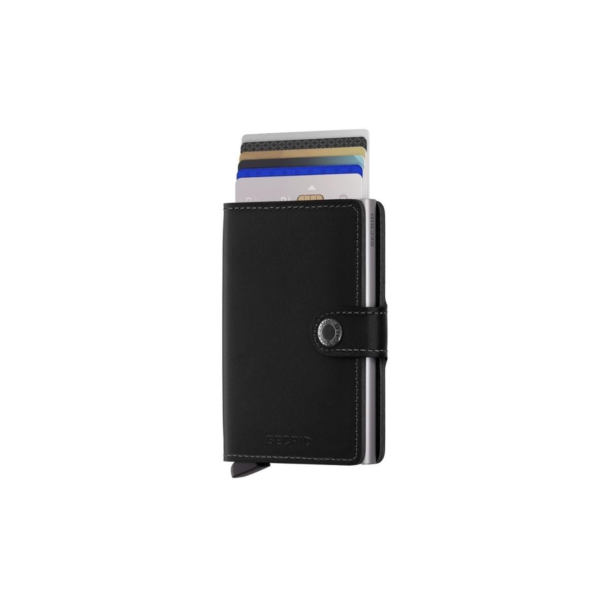 Secrid Mini Wallet Original in Black - Getoutside Shoes