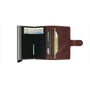 Secrid Mini Wallet Vintage in Brown - Getoutside Shoes