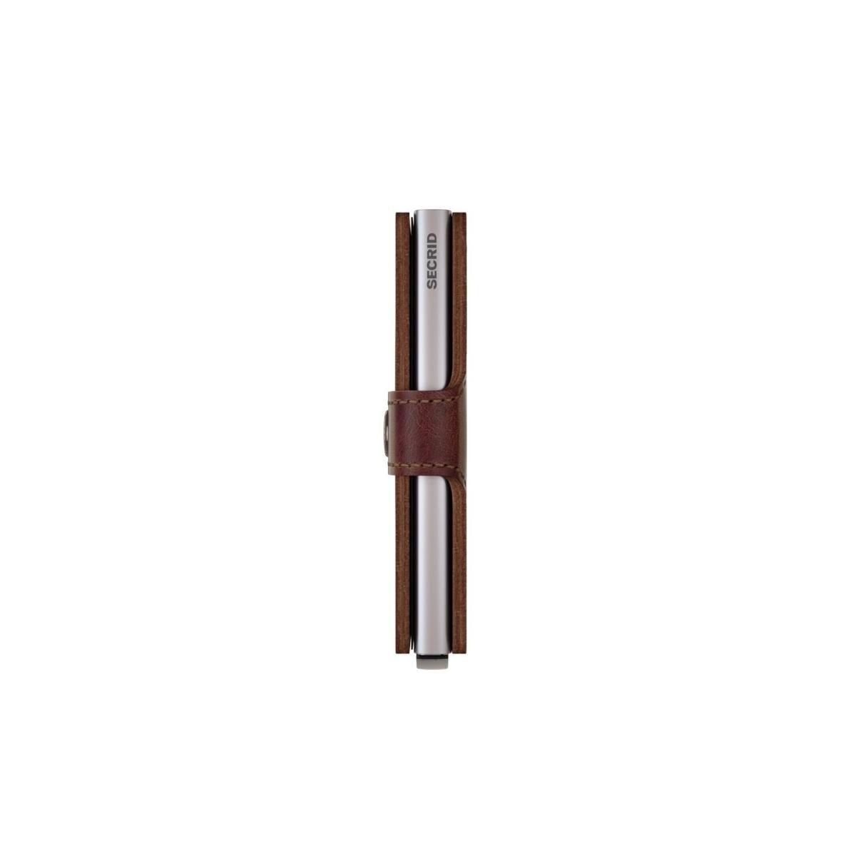 Secrid Mini Wallet Vintage in Brown - Getoutside Shoes