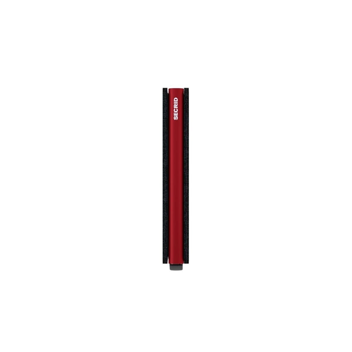 Secrid Slim Wallet Matte in Black/Red - Getoutside Shoes