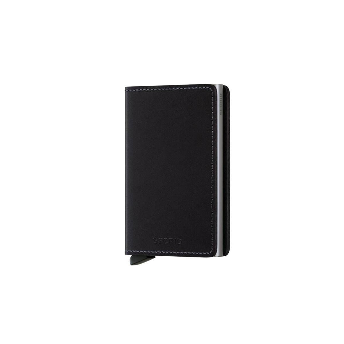 Secrid Slim Wallet Original in Black - Getoutside Shoes