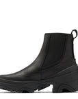 Sorel Women's Brex Chelsea Bootie in Black/Black