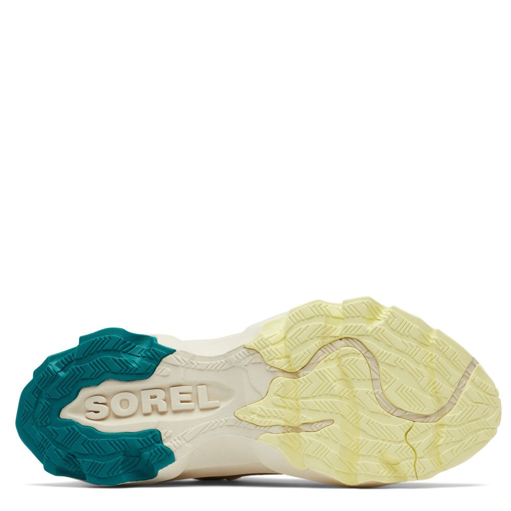 Sorel Women&#39;s Kinetic Breakthru Day Lace in Bleached Ceramic/White