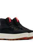 Sorel Women's ONA 530 Mid Sneaker in Black/Jet