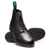 Solovair 6 Eye Astronaut Boot in Black Grain - Getoutside Shoes