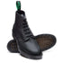 Solovair 6 Eye Astronaut Boot in Black Greasy - Getoutside Shoes