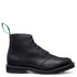 Solovair 6 Eye Astronaut Boot in Black Greasy - Getoutside Shoes
