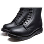Solovair 8 Eye Derby Boot in Black Greasy - Getoutside Shoes