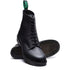 Solovair 8 Eye Derby Boot in Black Greasy - Getoutside Shoes