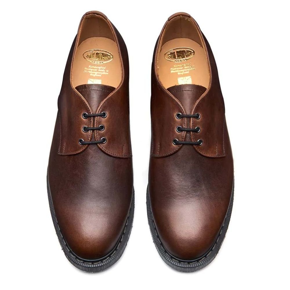 Solovair Gibson Shoe in Gaucho Crazy Horse - Getoutside Shoes