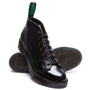 Solovair Monkey Boot in Black Hi-Shine - Getoutside Shoes