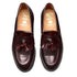 Solovair Tassel Loafer in Burgundy Rub-Off - Getoutside Shoes