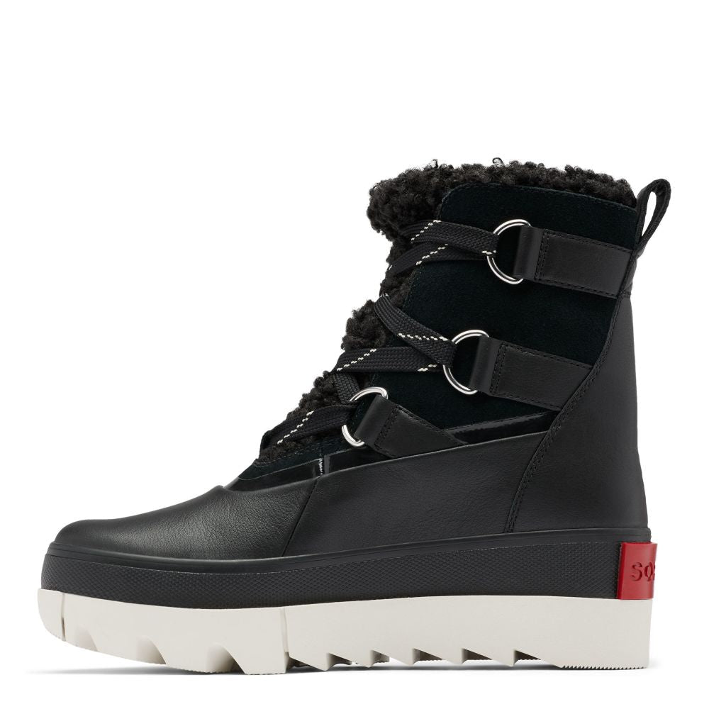 Sorel Women's Joan of Arctic Next Boot in Black/Fawn - Getoutside Shoes