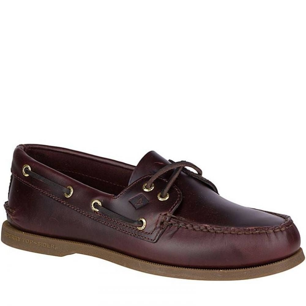 Sperry Men's Authentic Original 2 Eye Boat Shoe in Amaretto - Getoutside Shoes