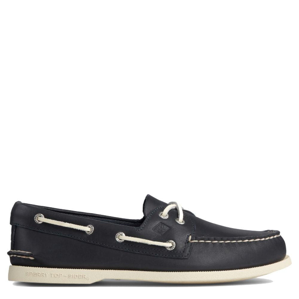 Sperry Men's Authentic Original 2 Eye Boat Shoe in Navy - Getoutside Shoes