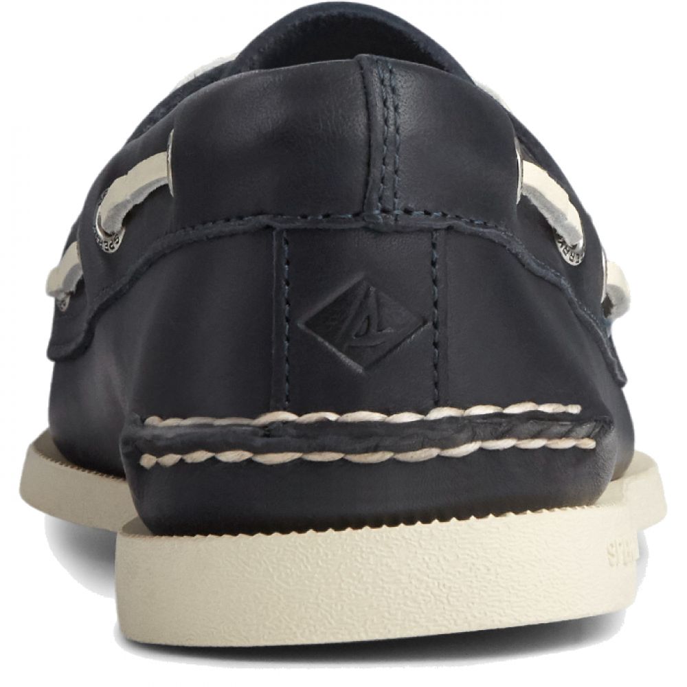 Sperry Men's Authentic Original 2 Eye Boat Shoe in Navy - Getoutside Shoes