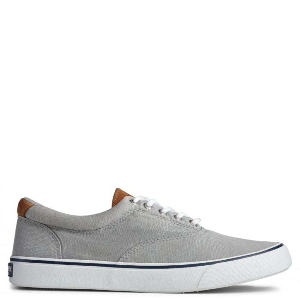 Sperry Men's Striper II CVO Sneaker in Salt Washed Grey - Getoutside Shoes