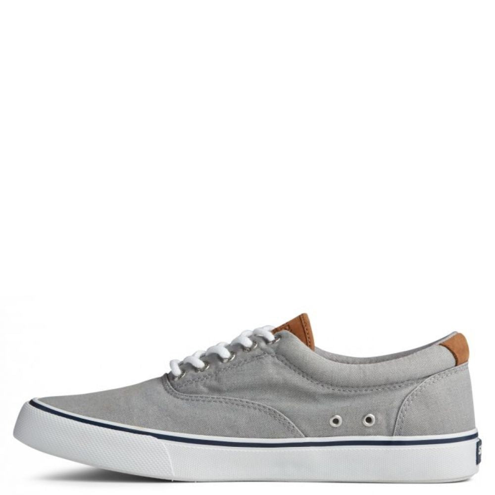 Sperry Men's Striper II CVO Sneaker in Salt Washed Grey