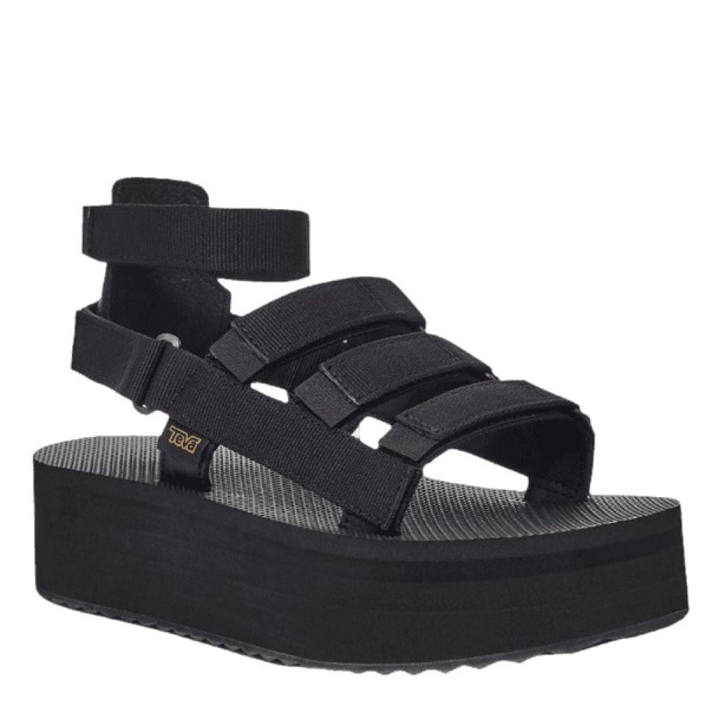 Teva Women&#39;s Flatform Mevia in Black