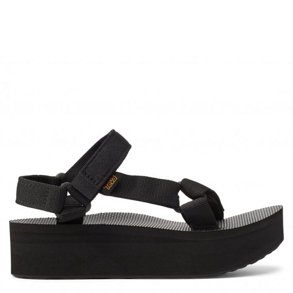 Teva Women's Universal Flatform in Black - Getoutside Shoes