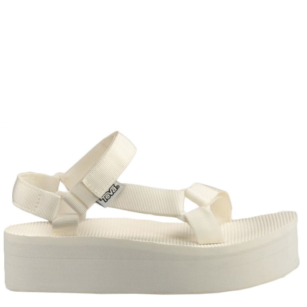 Teva Women's Universal Flatform in Bright White - Getoutside Shoes