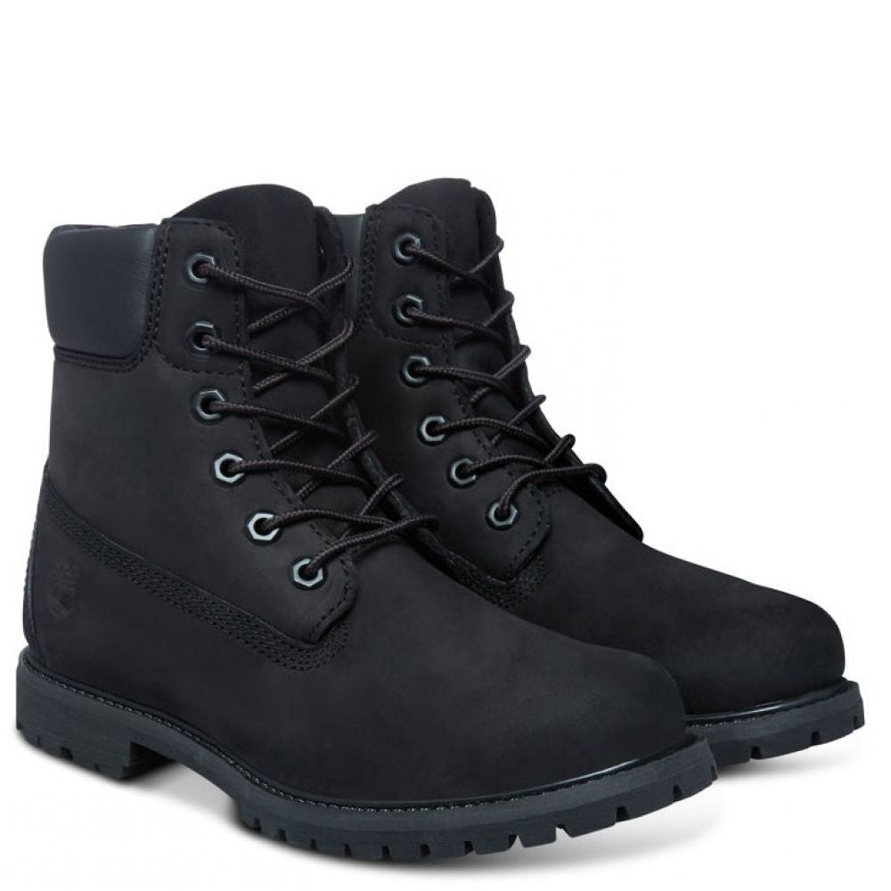 Timberland Women's Icon 6 Inch Premium Waterproof Boot in Black - Getoutside Shoes