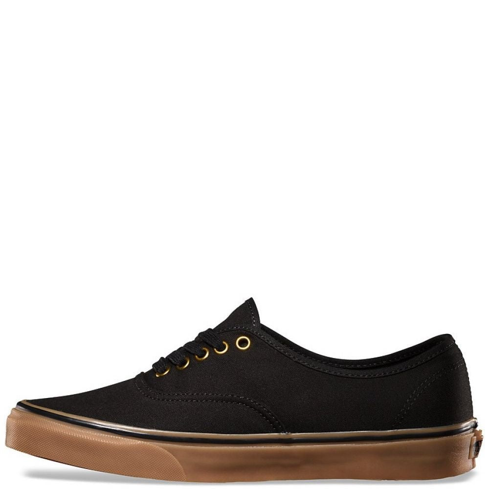 Vans Authentic in Black/Rubber - Getoutside Shoes