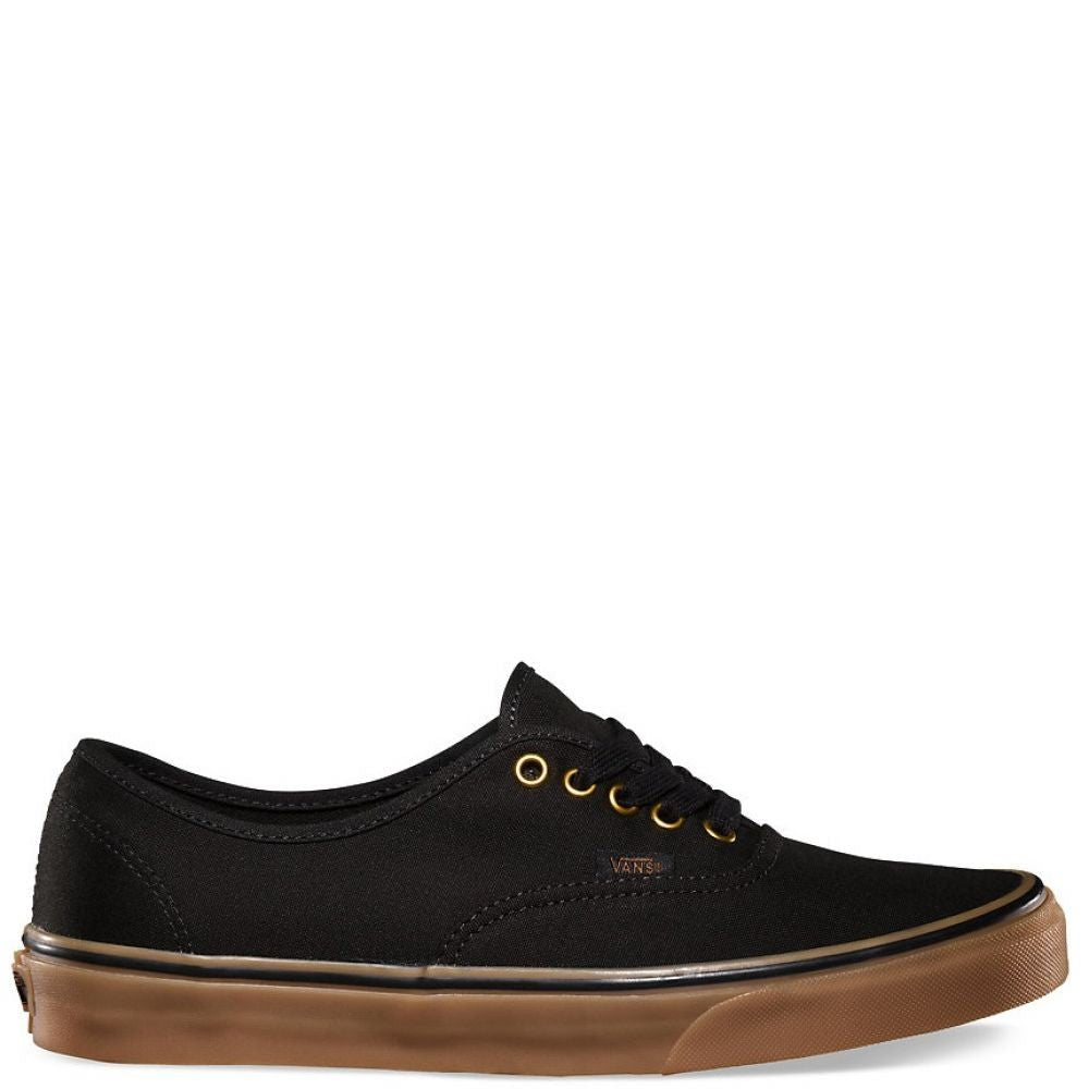 Vans Authentic in Black/Rubber - Getoutside Shoes