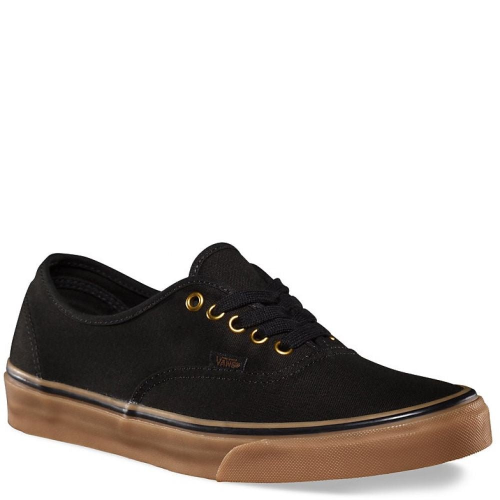 Vans Authentic in Black/Rubber - Getoutside Shoes
