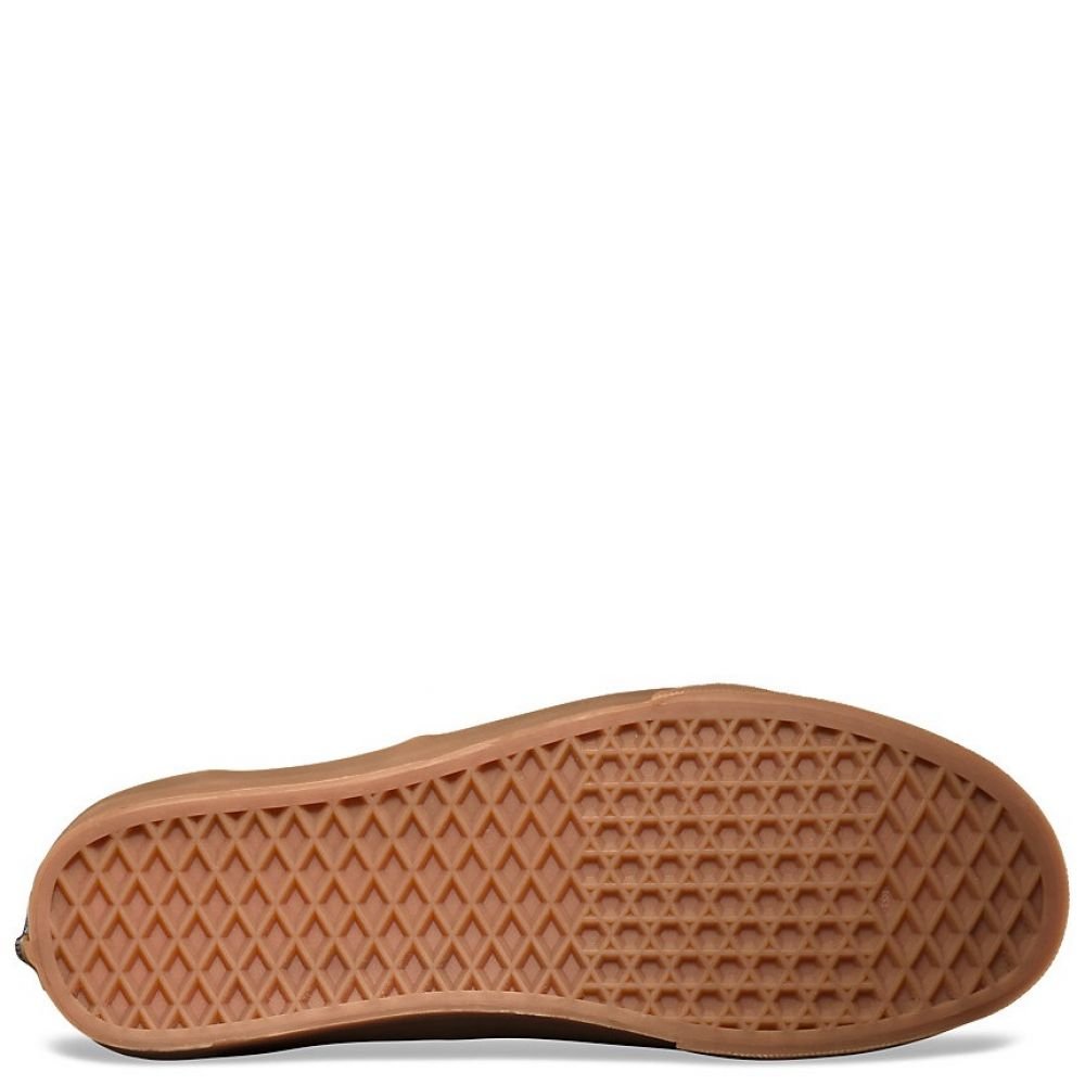 Vans Authentic in Black/Rubber - Getoutside Shoes