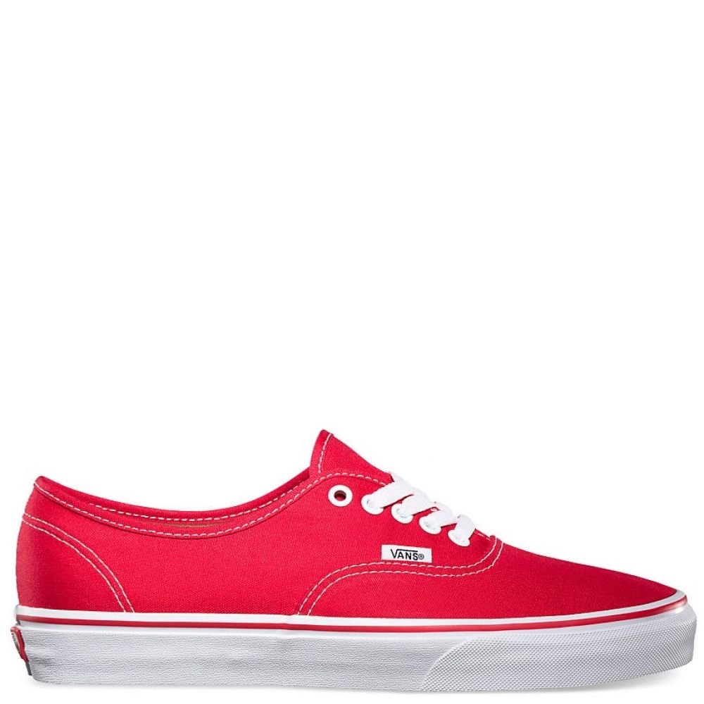 Vans Authentic in Red - Getoutside Shoes