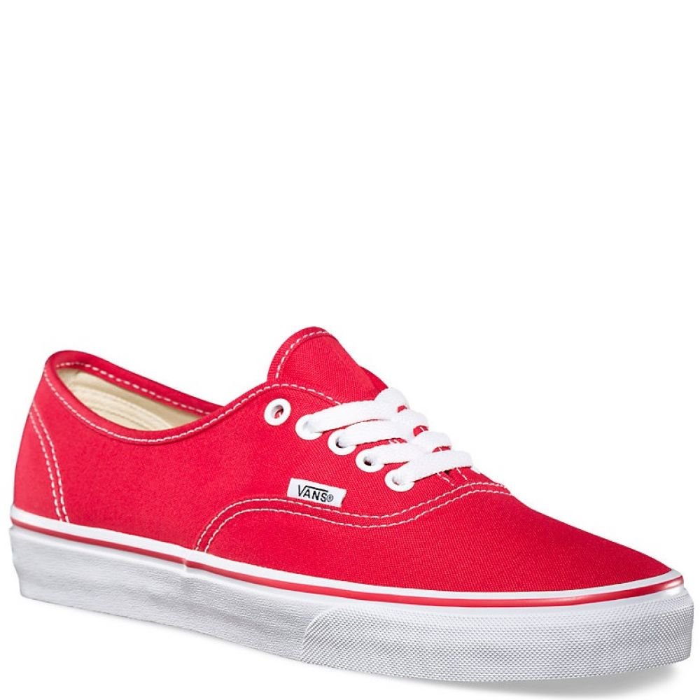 Vans Authentic in Red - Getoutside Shoes