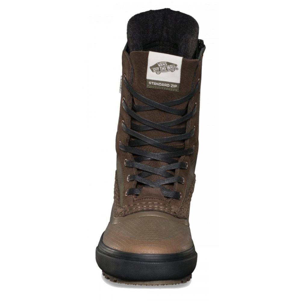Vans Men's Standard Zip MTE Snow Boot in Grape Leaf/Brown - Getoutside Shoes