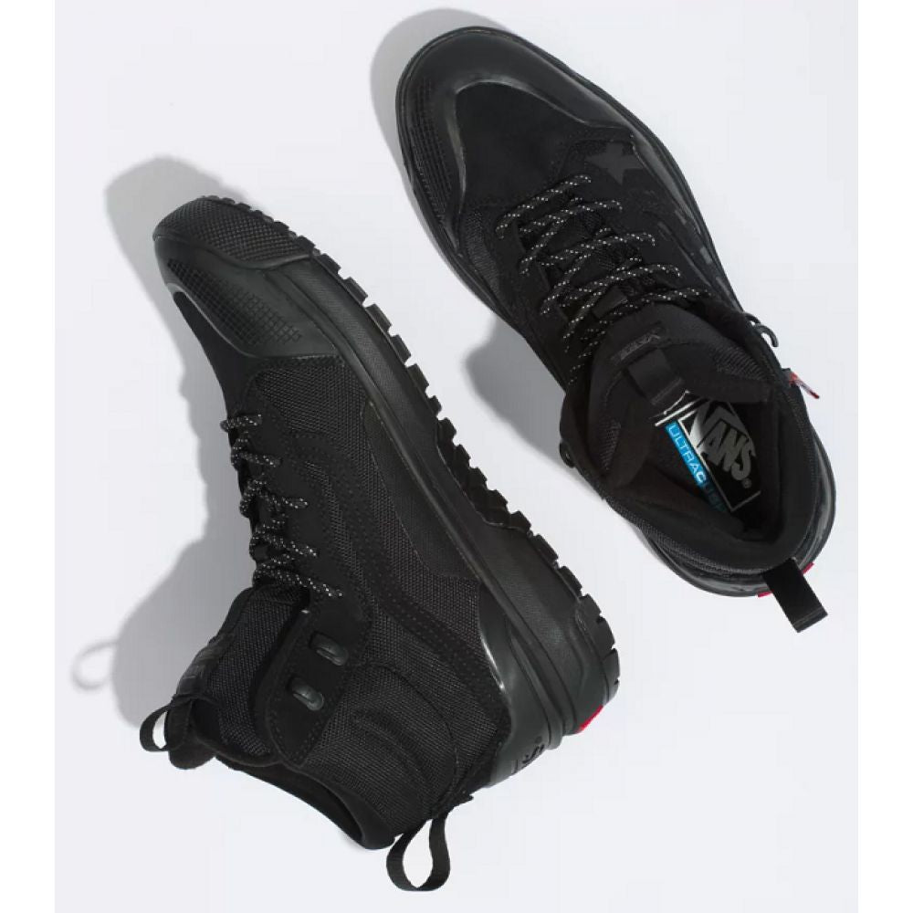 Vans Men's UltraRange Exo Hi Gore-Tex MTE in Black - Getoutside Shoes
