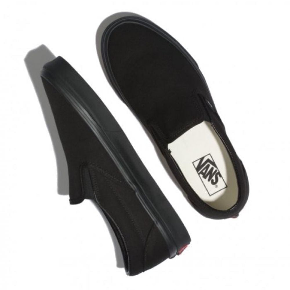 Vans Slip-On in Black/Black - Getoutside Shoes