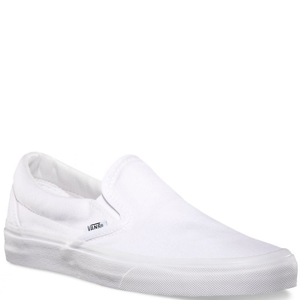 Vans Slip-On in True White - Getoutside Shoes