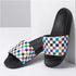 Vans Women's Glitter Slide-On in Checkerboard-Multi - Getoutside Shoes