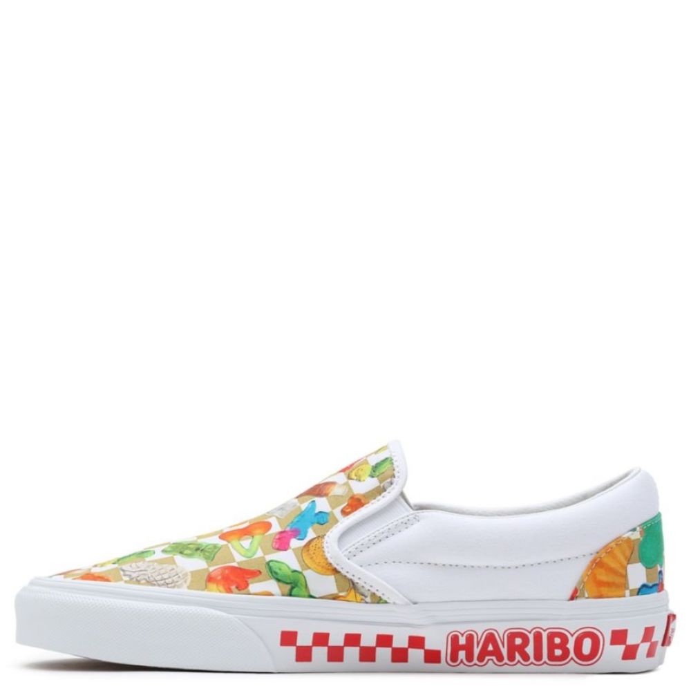 Vans x Haribo Classic Slip-On in White/Haribo Goldbears