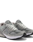 New Balance Women's Made in US 990v5 in Grey with Castlerock