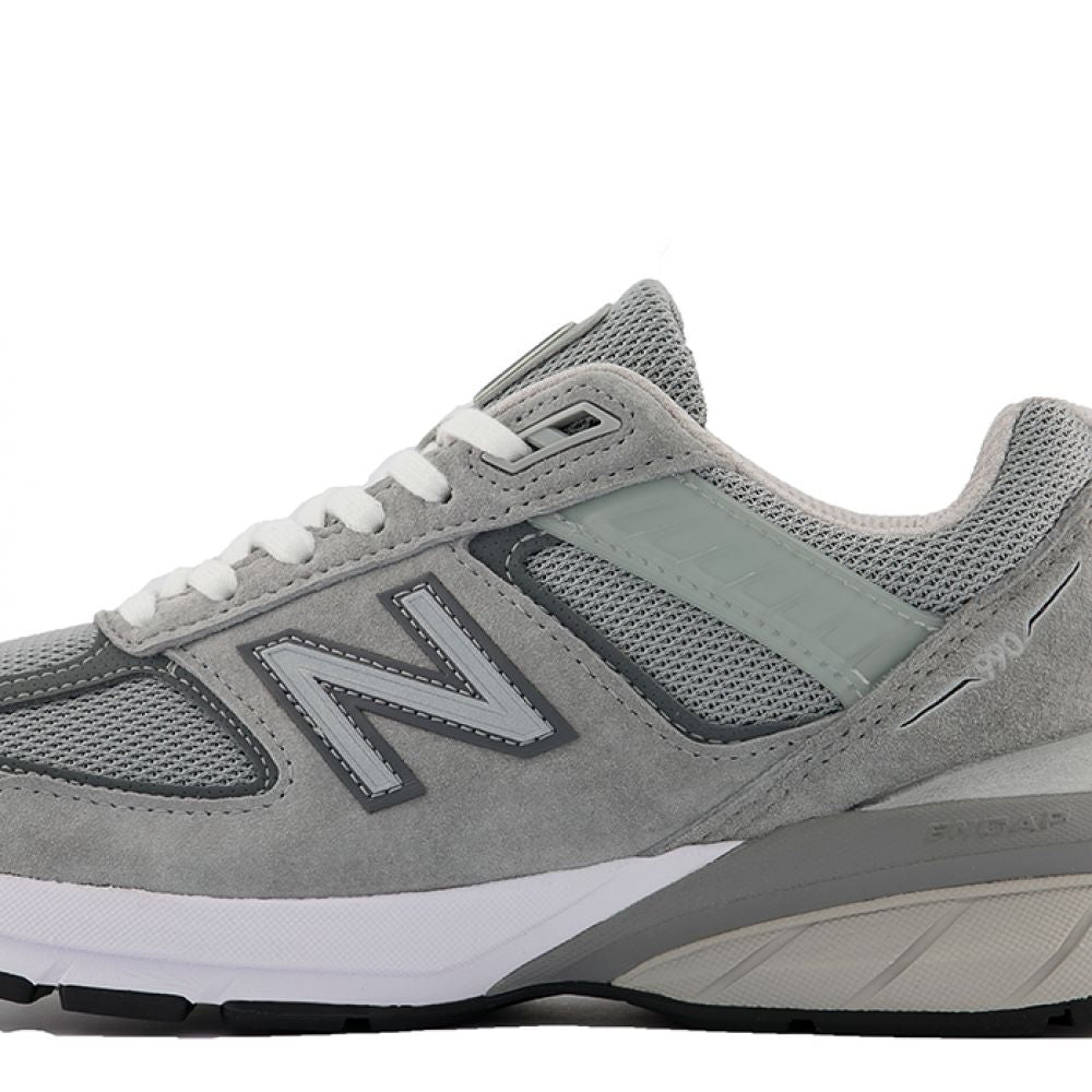 New Balance Women&#39;s Made in US 990v5 in Grey with Castlerock